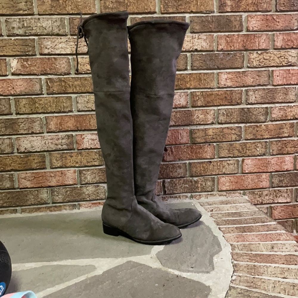 Thigh High Suede Boots